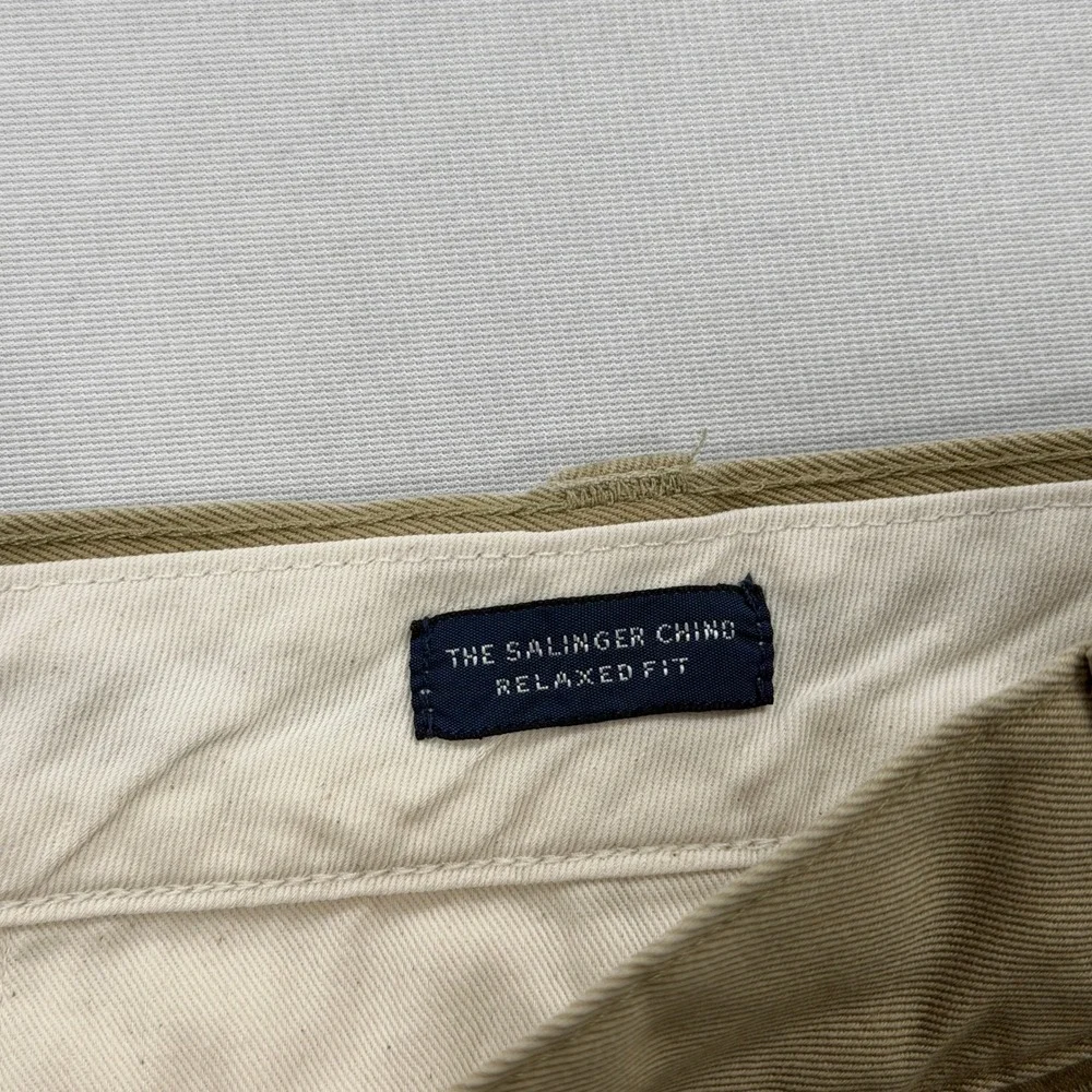 Polo Ralph Lauren Chino Pants Salinger Relaxed Fit Heritage Khaki Mens 34/30